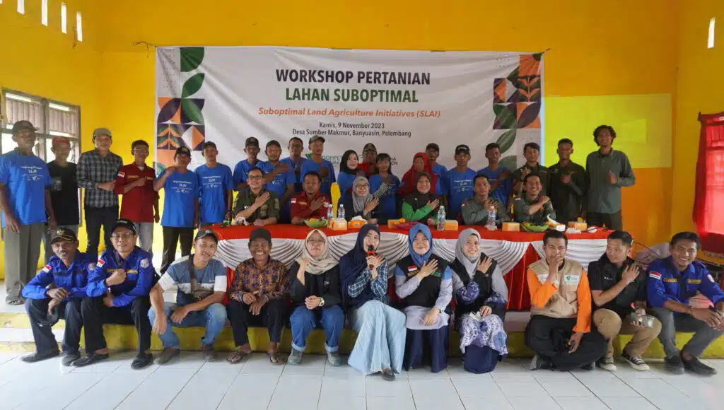 TJF and Dompet Dhuafa Held an Agricultural Workshop on Suboptimal Land in Banyuasin